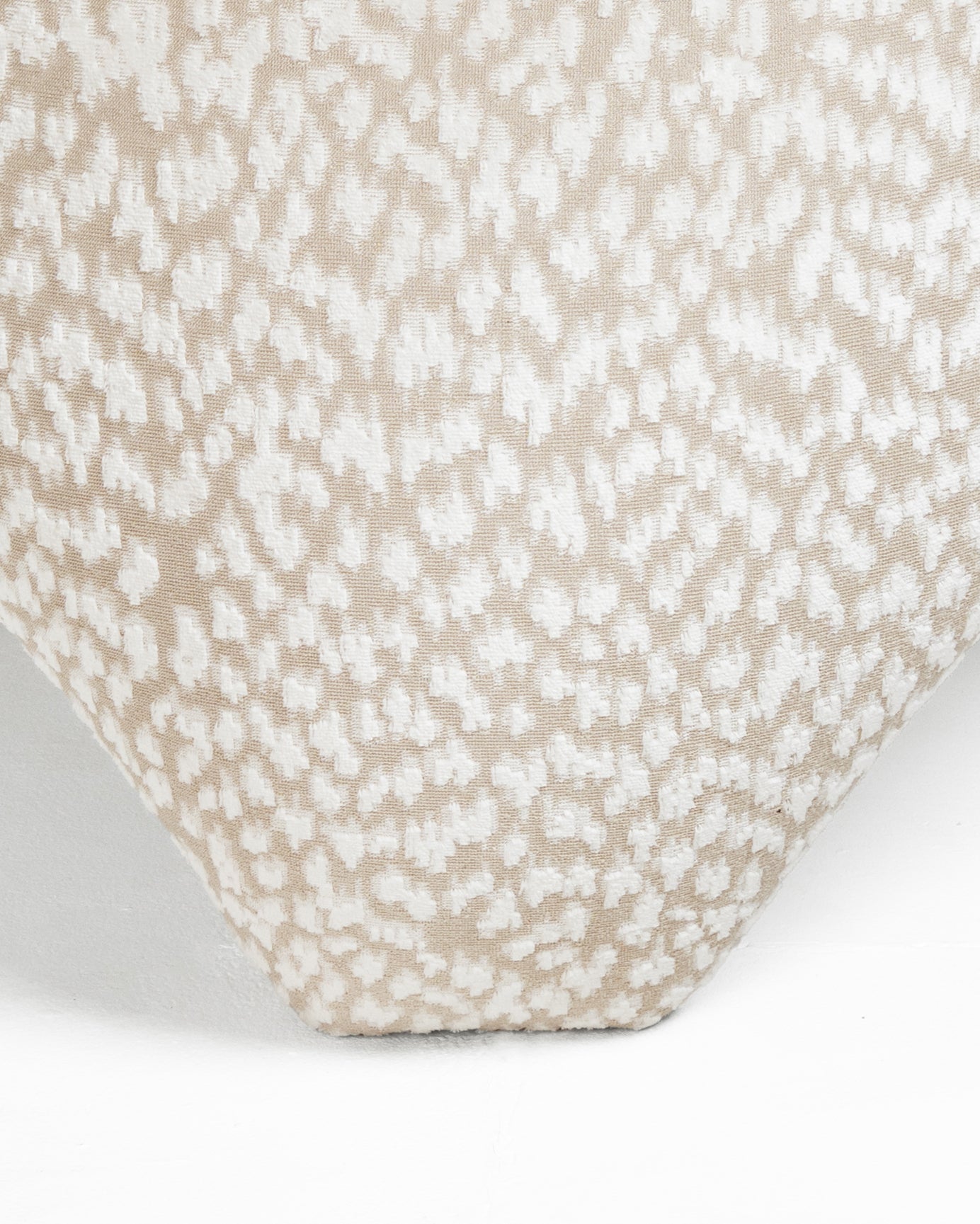 Django Ottoman • Bone White