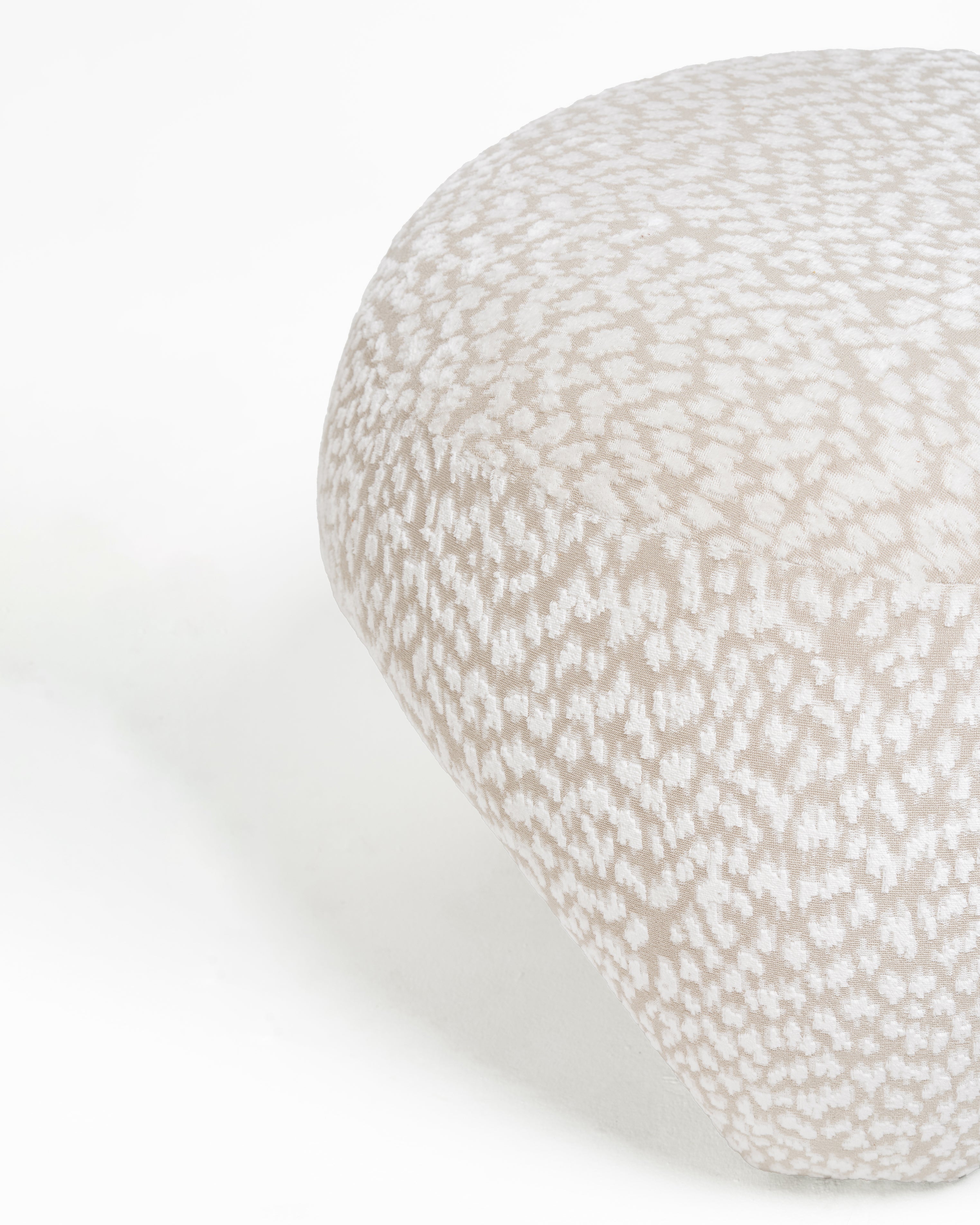 Django Ottoman • Bone White